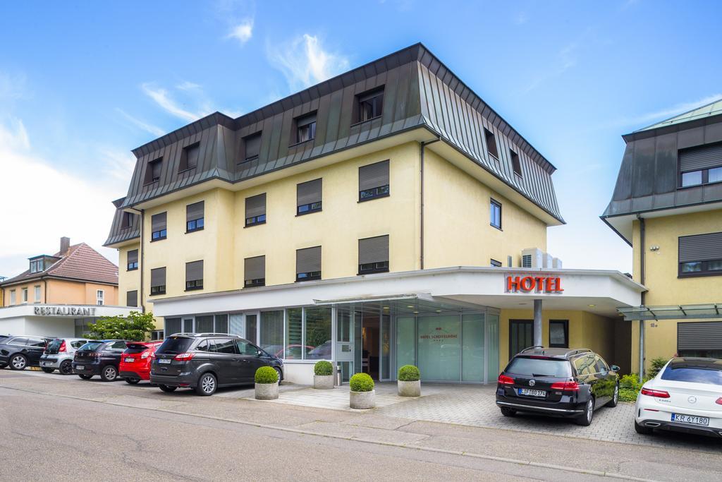 Hotel Scheffelhoehe Bruchsal Exterior foto